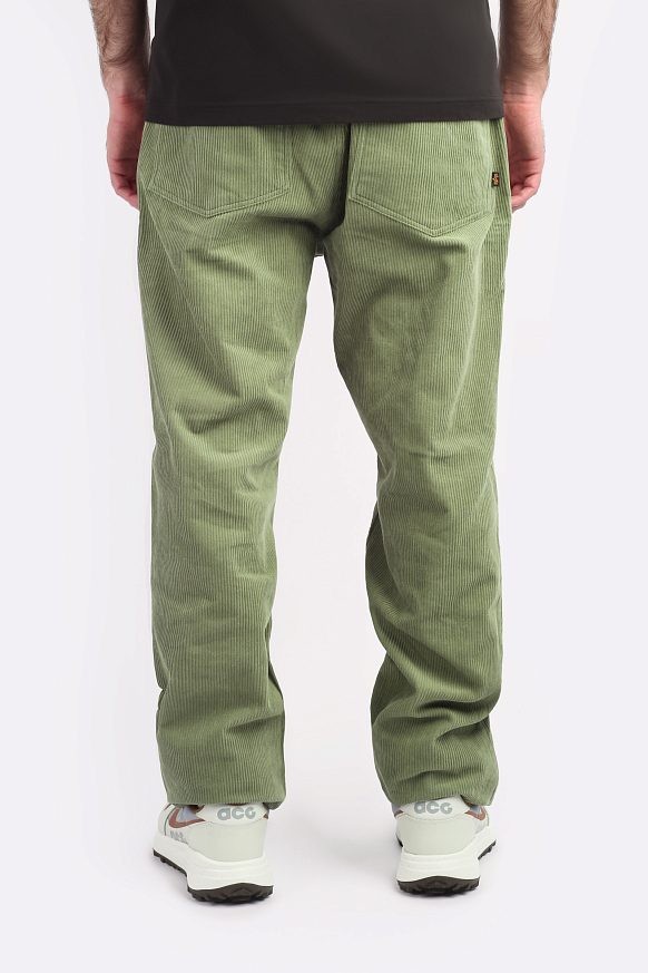 Мужские брюки Alpha Industries Corduroy Fatigue Pant (MBC53501CO-green) - фото 4 картинки