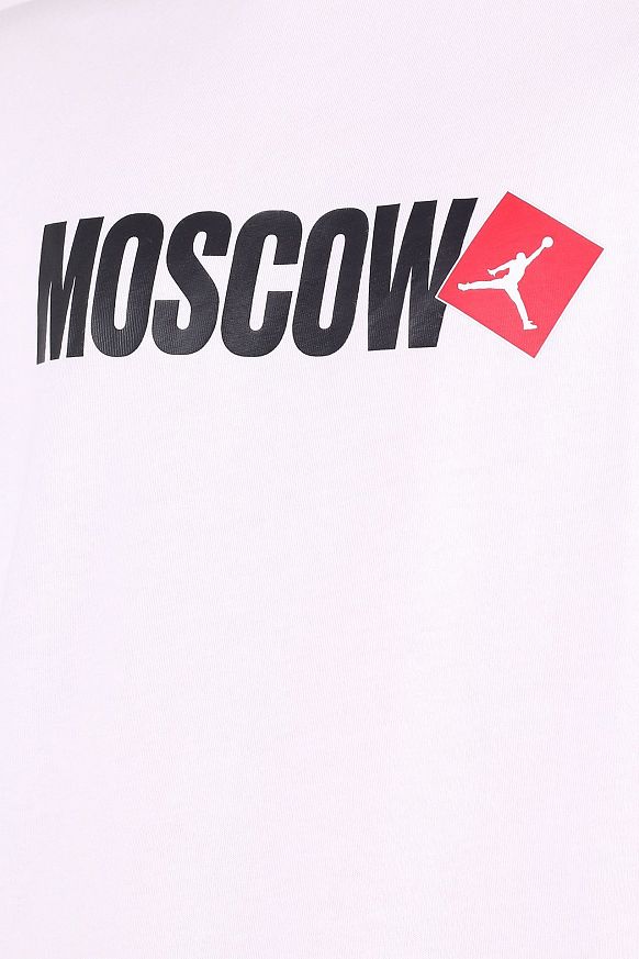 Мужская футболка Jordan Moscow Short-Sleeve T-Shirt (DD8038-100) - фото 3 картинки