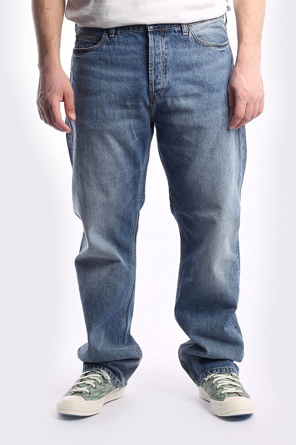 Мужские брюки Carhartt WIP Marlow Pant (I023029-blue) - фото 4 картинки