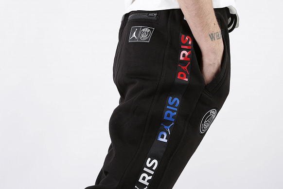 Мужские брюки Jordan Paris Saint-Germain Fleece Pant (BQ8348-011) - фото 3 картинки
