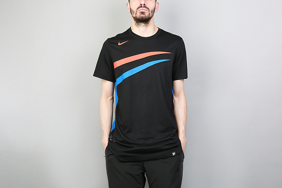 Мужская футболка Nike NBA Oklahoma City Thunder City Edition Dri-Fit Tee (890973-010)