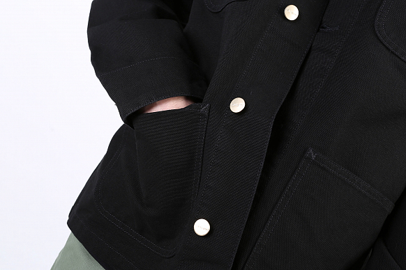 Мужская куртка Carhartt WIP Michigan Coat (I026480-black) - фото 3 картинки