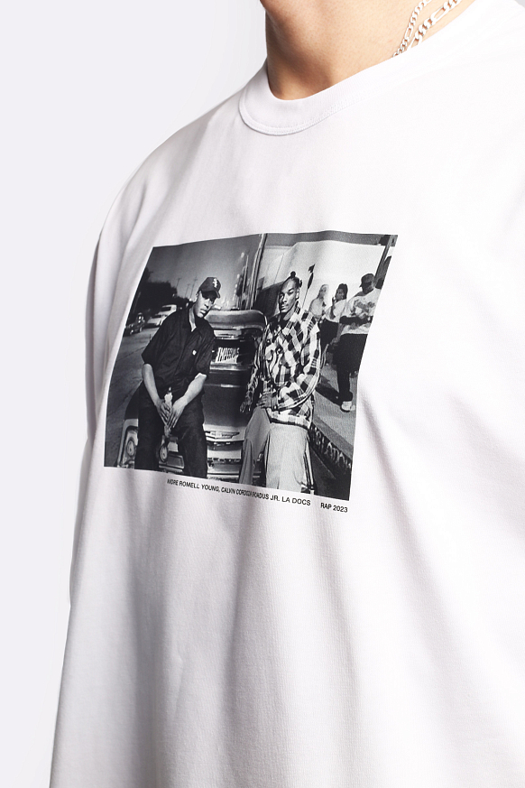Мужская футболка RAP Snoop & Dre (ARCC-white) - фото 5 картинки