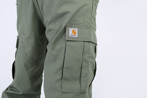 Мужские брюки Carhartt WIP Regular Cargo Pant (I015875-dollar green) - фото 7 картинки