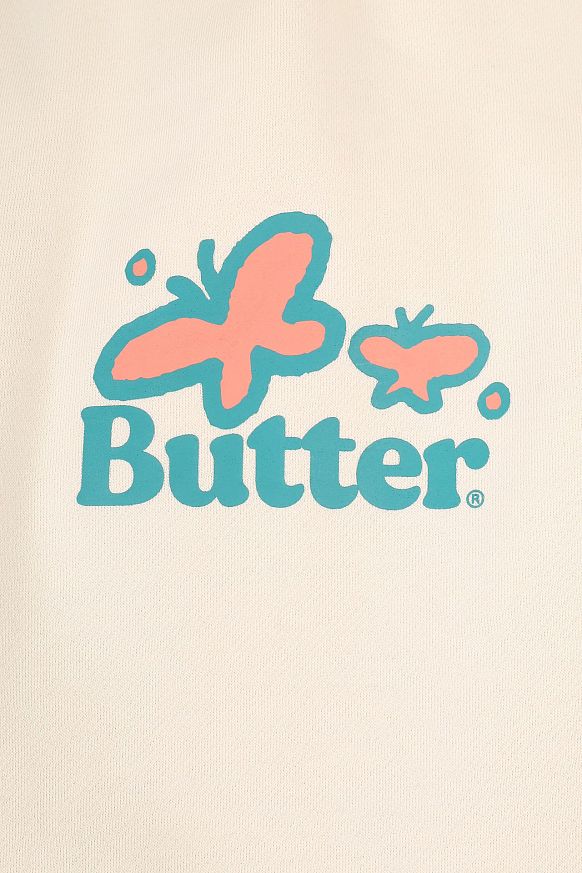 Мужская толстовка Butter Goods Wander Pullover Hood (Wander Pullover-bone) - фото 2 картинки