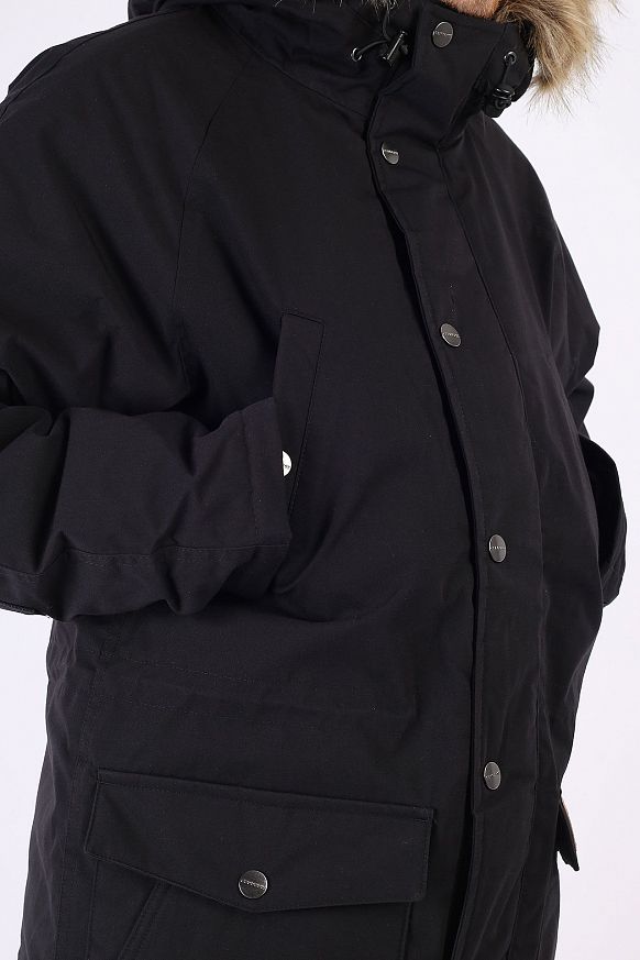 Мужская куртка Carhartt WIP Trapper Parka (I028129-black) - фото 6 картинки