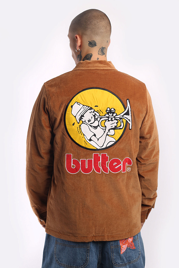 Мужская куртка Butter Goods Brass Corduroy Jacket (Brass Corduroy-rust) - фото 5 картинки