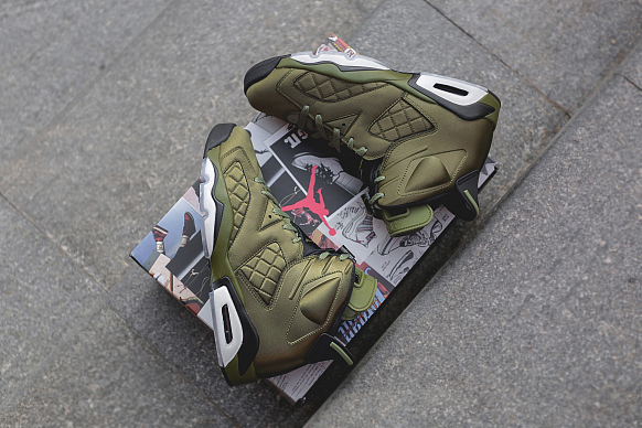 Мужские кроссовки Jordan VI Retro Pinnacle (AH4614-303) - фото 5 картинки