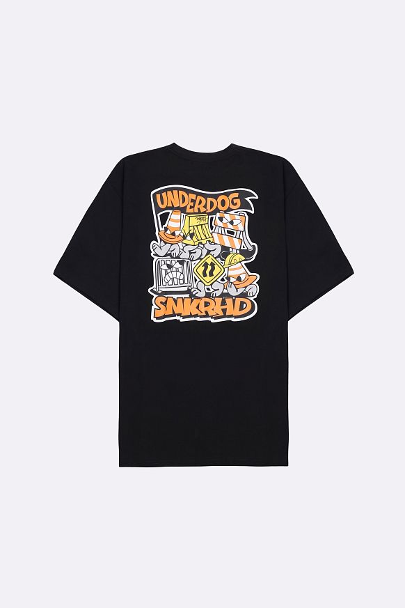 Мужская футболка Sneakerhead x UNDERDOG T-Shirt (UDxSNEAKER T-shirt/Black) - фото 2 картинки