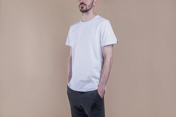 Мужская футболка Hard Blank T-Shirt (Hard blank white) - фото 3 картинки