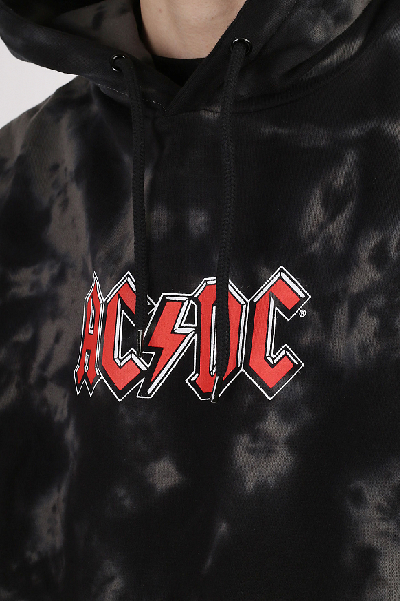 Мужская толстовка DC SHOES ACDC About To Rock (ADYFT03306-KVJ0-KVJ0) - фото 4 картинки