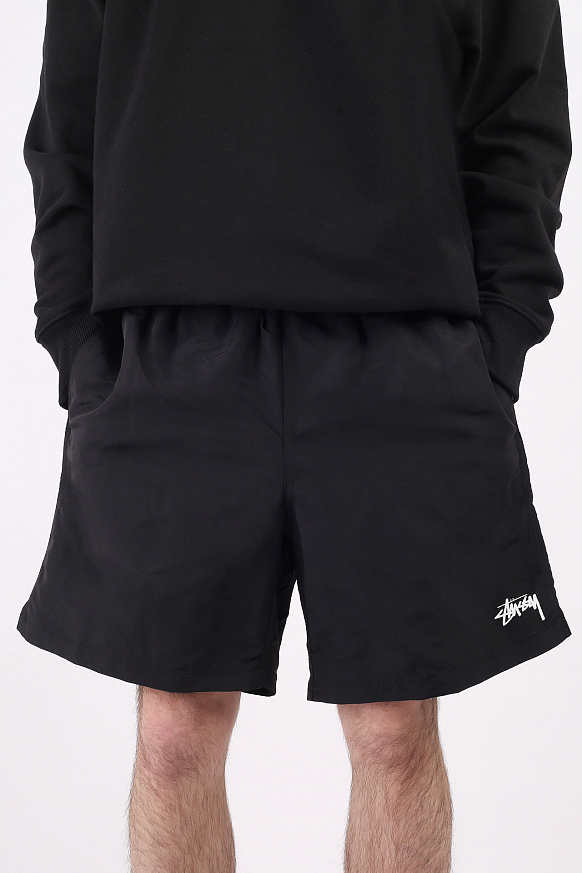 Мужские шорты Stussy Stock Water Short (113129-black) - фото 3 картинки