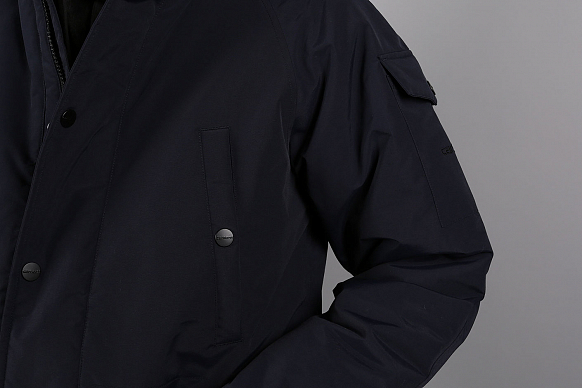 Мужская куртка Carhartt WIP Anchorage Parka (I000728-navy/black) - фото 4 картинки