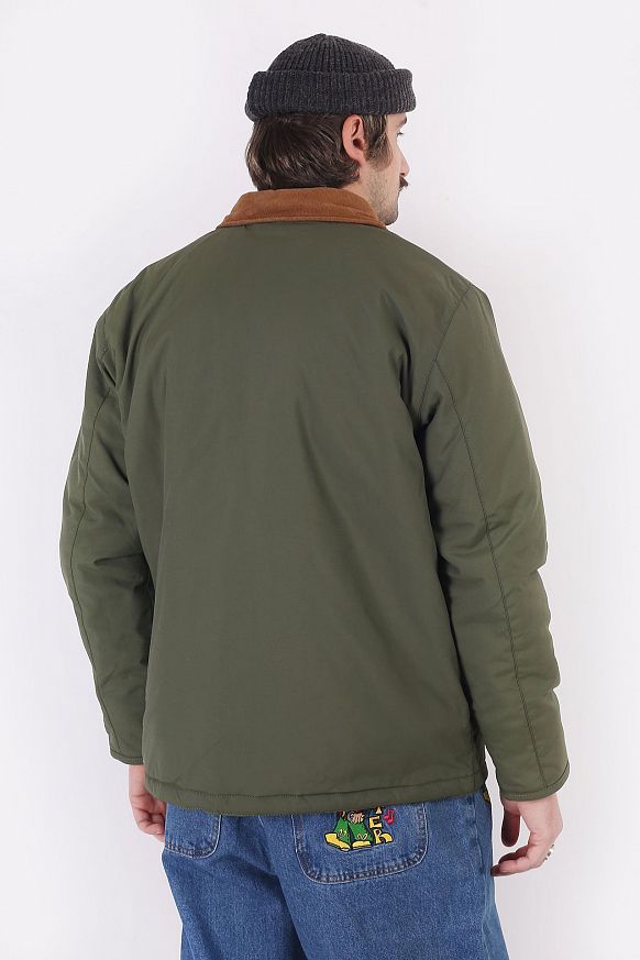Мужская куртка Alpha Industries Deck Jacket (MJD51500C1 dark green) - фото 8 картинки