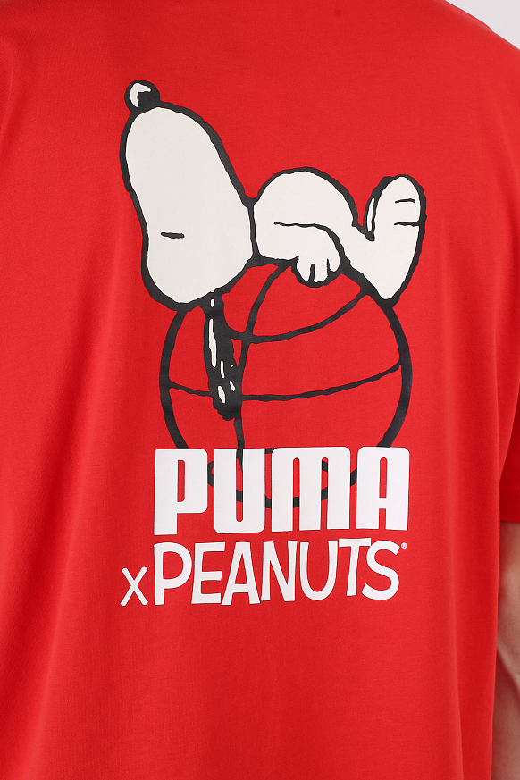 Мужская футболка PUMA x Peanuts Tee (53061611) - фото 6 картинки