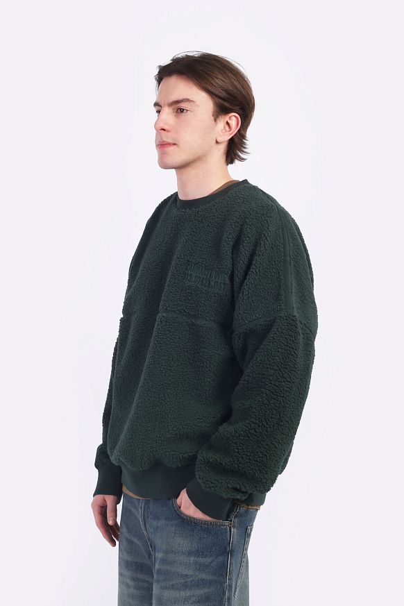 Мужская толстовка Carhartt WIP Coordinate Sweat (I033991-green) - фото 4 картинки