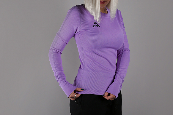 Женский лонгслив Nike ACG Women's Long-Sleeve Top (BQ3417-583) - фото 2 картинки