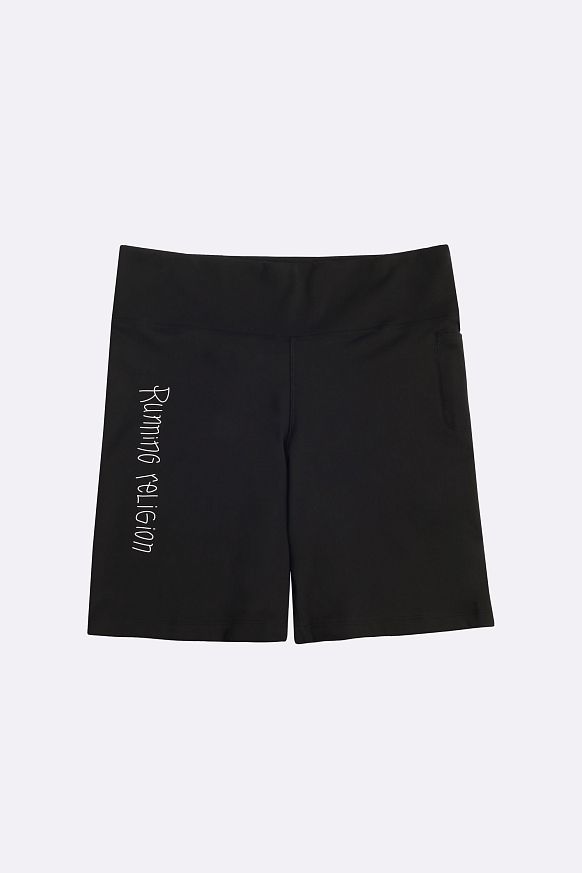Женские шорты Running Religion WMN HT Stone Logo (Wmns stone logo-blk)