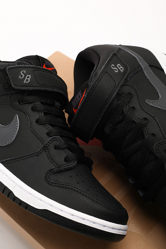 Мужские кроссовки Nike SB Dunk Mid Pro ISO (CV4283-001) - фото 5 картинки