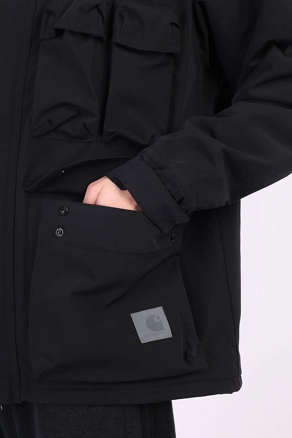 Мужская куртка Carhartt WIP Kilda Jacket (I030585-black) - фото 4 картинки