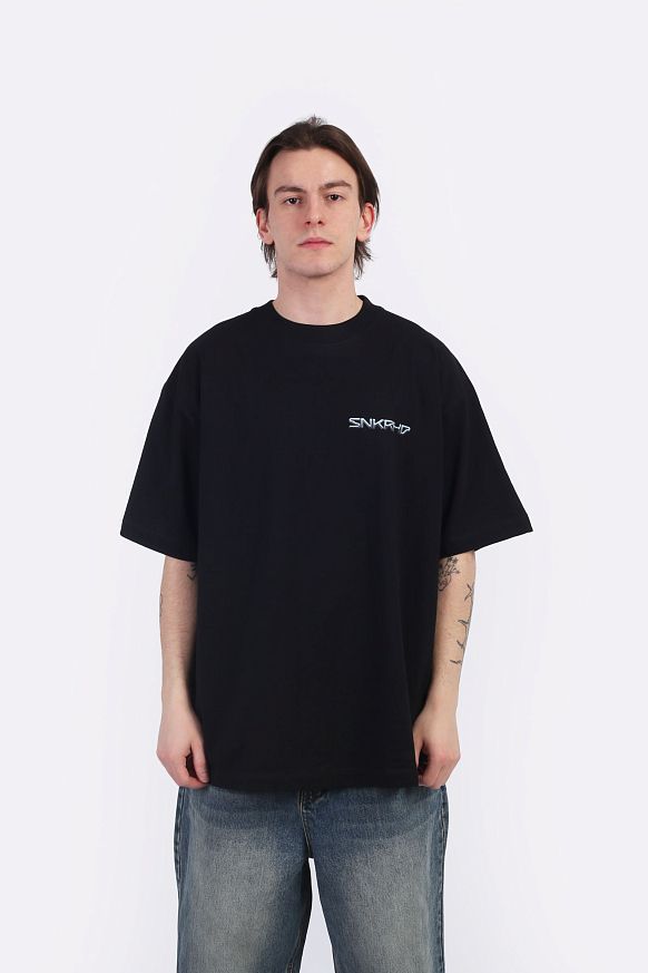 Мужская футболка Sneakerhead Air Max Day Tee (Snkrhd-tee-blk-kiss-airs) - фото 5 картинки