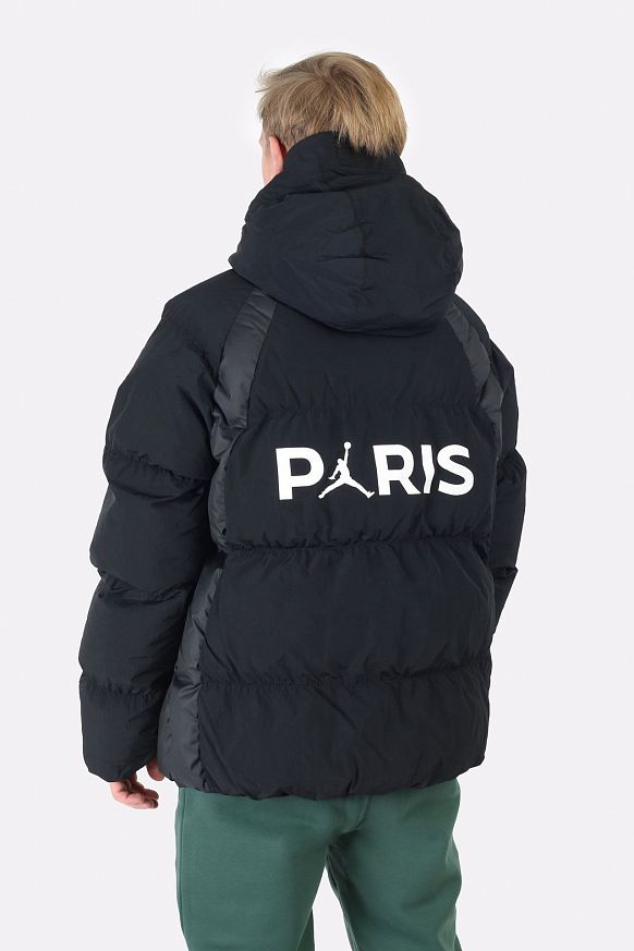 Мужская куртка Jordan Paris Saint-Germain Puffer Jacket (DB6494-010) - фото 3 картинки