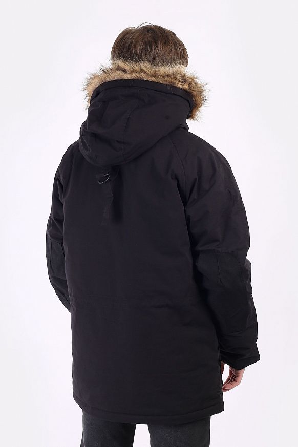 Мужская куртка Carhartt WIP Trapper Parka (I028129-black) - фото 9 картинки