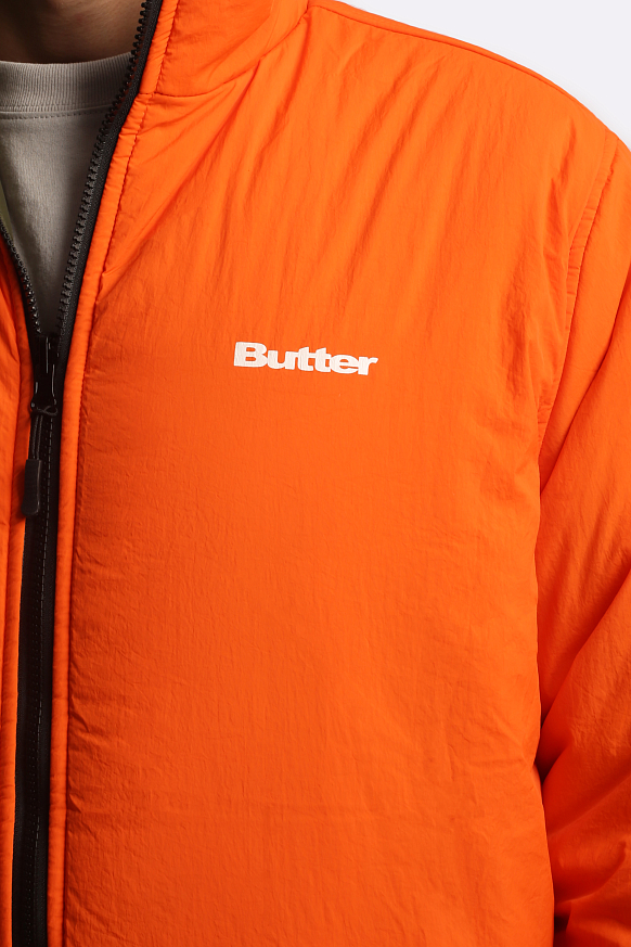 Мужская куртка Butter Goods Reversible Puffer Jacket Army/Orange (Jacket Army/Orange) - фото 8 картинки