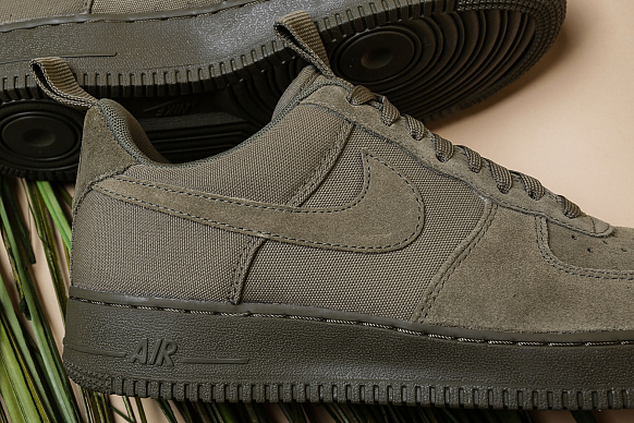 Мужские кроссовки Nike Air Force 1 '07 CNVS (579927-200) - фото 5 картинки