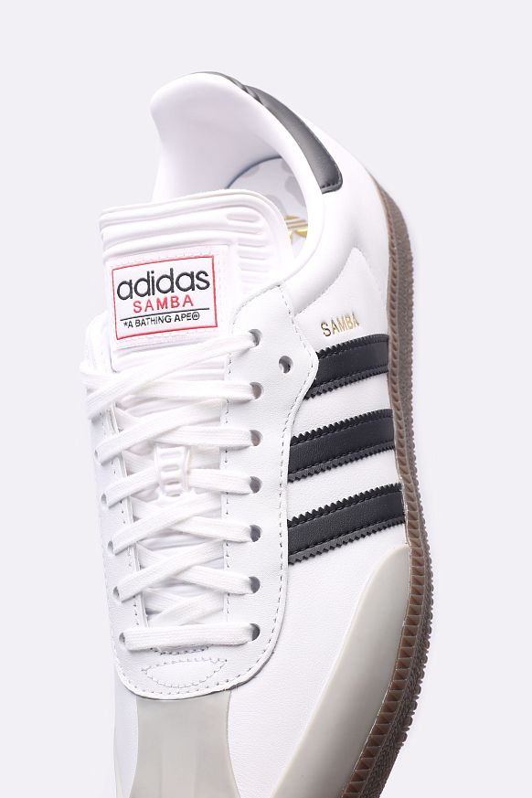 Мужские кроссовки adidas Originals x Bape Samba (JR9245) - фото 2 картинки