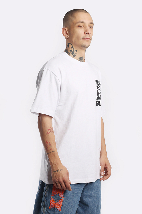 Мужская футболка Butter Goods Nowhere Tee (Nowhere Tee-white) - фото 4 картинки
