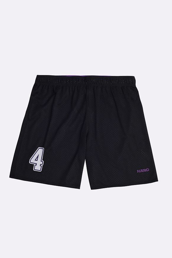 Мужские шорты Hard NBA Team Reversible Shorts (NBAteam4-black-purple) - фото 2 картинки