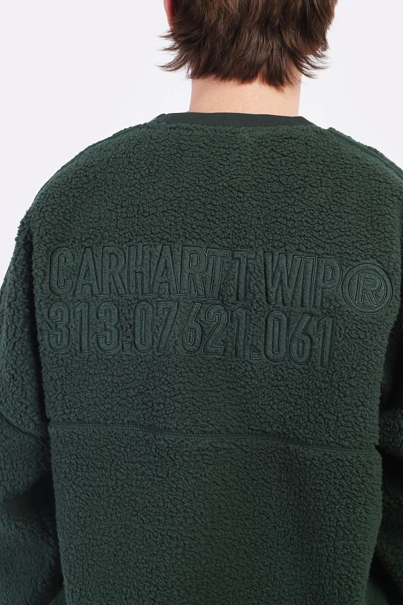 Мужская толстовка Carhartt WIP Coordinate Sweat (I033991-green) - фото 7 картинки