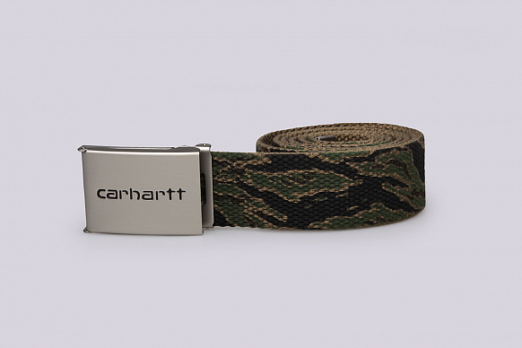 Ремень Carhartt WIP Clip Belt Chrome (L019176-cm tg/laurel)