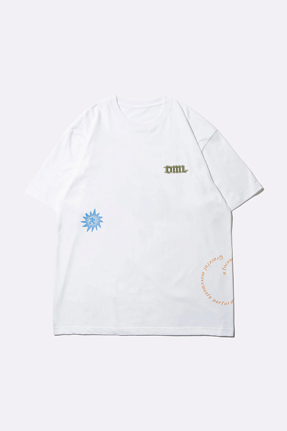 Мужская футболка DeMarcoLab Kilin Walk Tee x Domestik (DM22EX04-DM04-wht)
