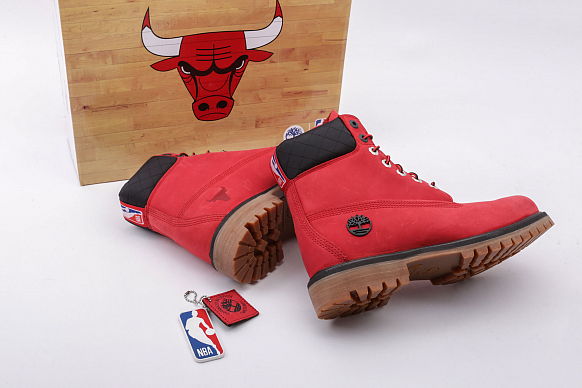 Мужские ботинки Timberland Chicago Bulls NBA (TBLA2856W) - фото 4 картинки