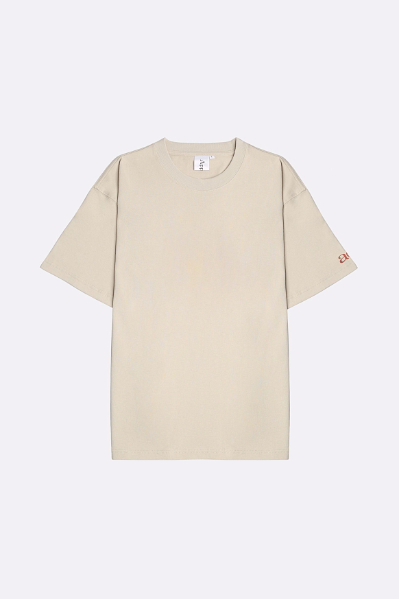 Мужская футболка Appetite High Mark Shoulder Logo Tee (Logo Shoulder Bone White)
