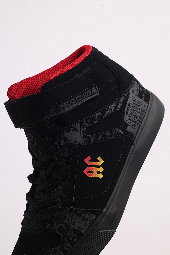 Детские кроссовки DC SHOES Pure high-Top AC/DC (ADBS300364-GDB-GDB) - фото 5 картинки