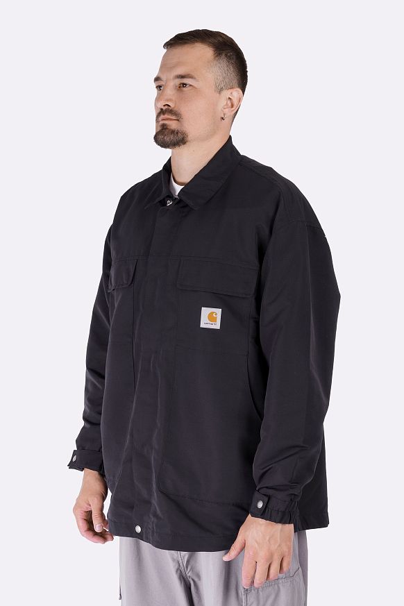 Мужская куртка Carhartt WIP Liam Jacket (I034564-black) - фото 5 картинки