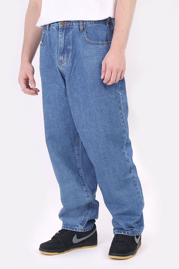 Мужские брюки Butter Goods Bass Denim Jeans (Bass Denim Pants-indigo)