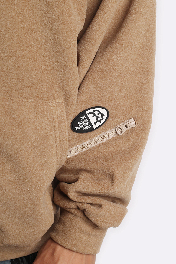 Мужская толстовка Hombre Nino Polartec Zip Jacket (0231-CT0001-beige) - фото 4 картинки