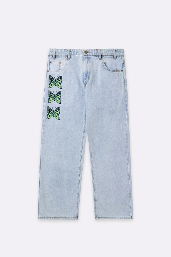 Мужские джинсы Butter Goods Butterfly Denim Jeans (Butterfly Denim-lght blue)