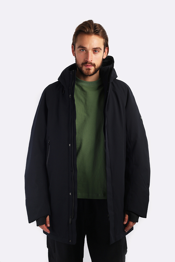 Мужская куртка KRAKATAU Dsup Technical Parka (Qm436-1-черный) - фото 3 картинки