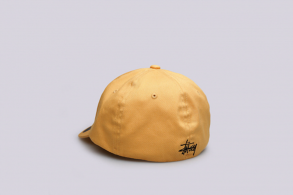 Кепка Stussy Fitted Low Cap (131714-gold) - фото 3 картинки