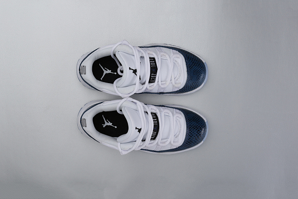 Детские кроссовки Jordan 11 Retro Low LE (PS) (CD6848-102) - фото 4 картинки