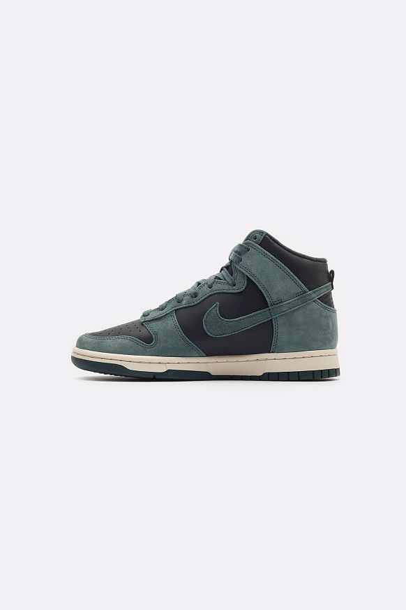 Мужские кроссовки Nike Dunk Hi Retro PRM (DQ7679-002) - фото 3 картинки