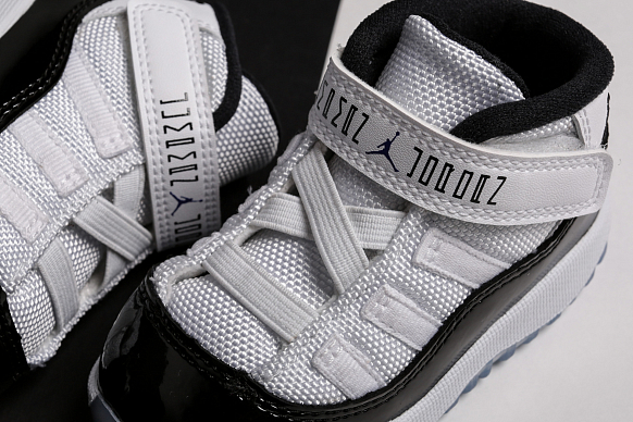 Детские кроссовки Jordan 11 Retro (TD) (378040-100) - фото 2 картинки