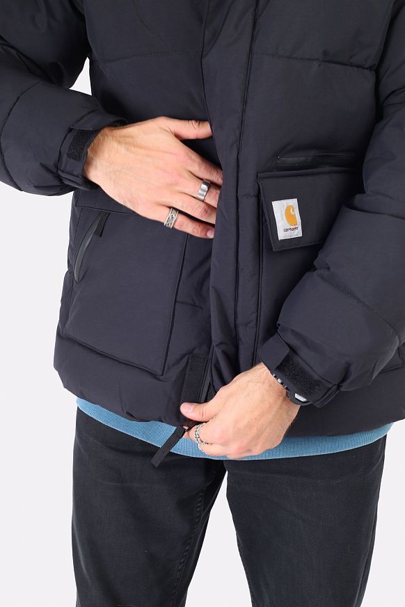 Мужская куртка Carhartt WIP Munro Jacket (I029449-black) - фото 2 картинки