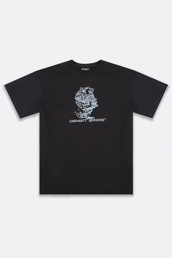 Мужская футболка Carhartt WIP S/S Moving Service T-Shirt (I031780-black)