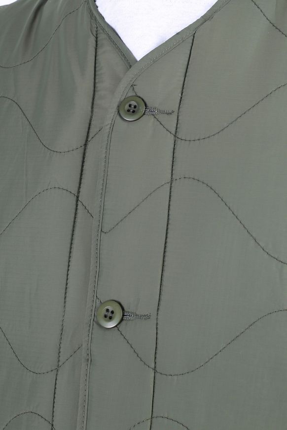 Мужской жилет Butter Goods Gore Reversible Vest (VEST-army/black) - фото 4 картинки